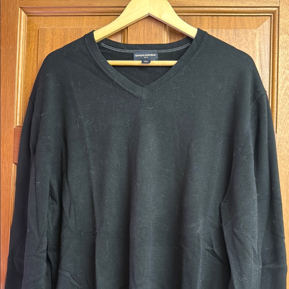 Banana Republic Men's Black Sweater